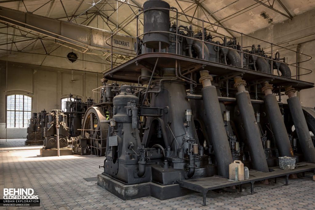 Diesel Centrale, Austria - View behind the engines