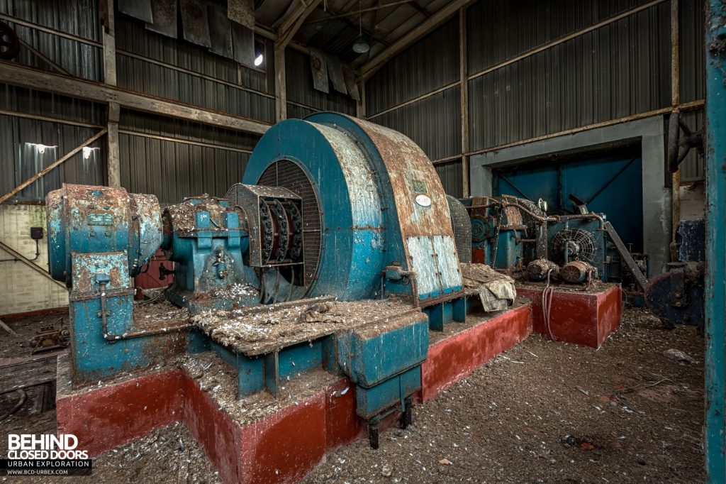 Walker Fan House - The fan drew air through the mine workings