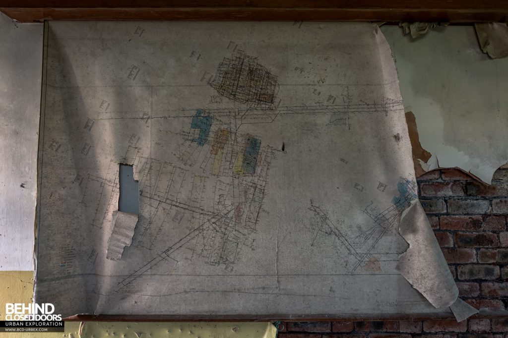 Lamp House - Map of the mine workings