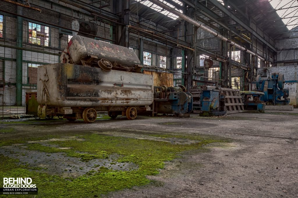 Locomotive Shed and workshops - Some old wagons piled up