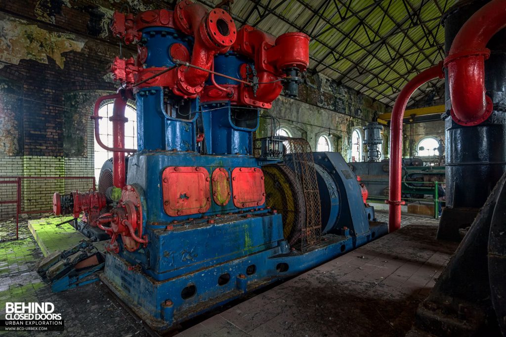 Hesketh Power House - Air compressor built by Alley & MacLellan of Glasgow