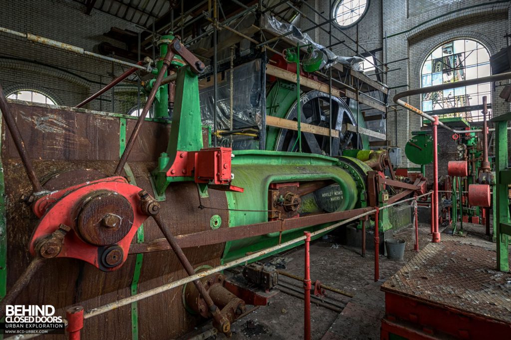 Hesketh Winding House - The Worsley Mesnes steam powered winding engine