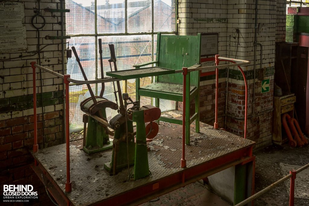 Hesketh Winding House - Banksman's chair