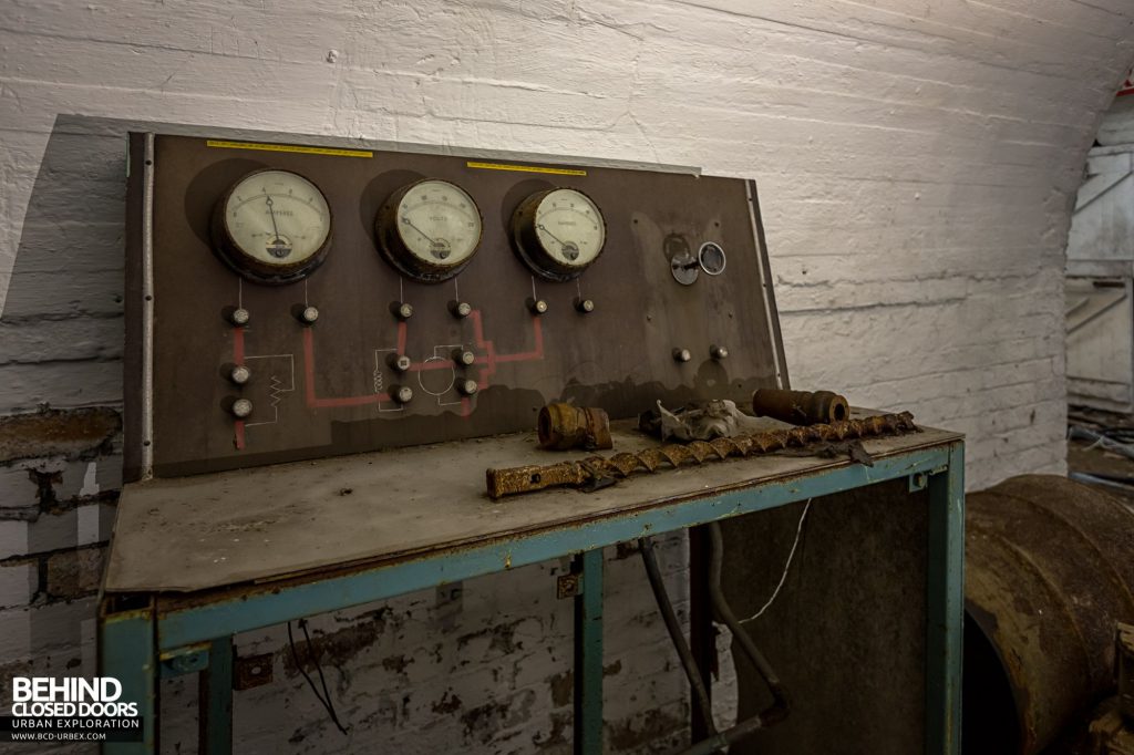 Hesketh Winding House - Control panel