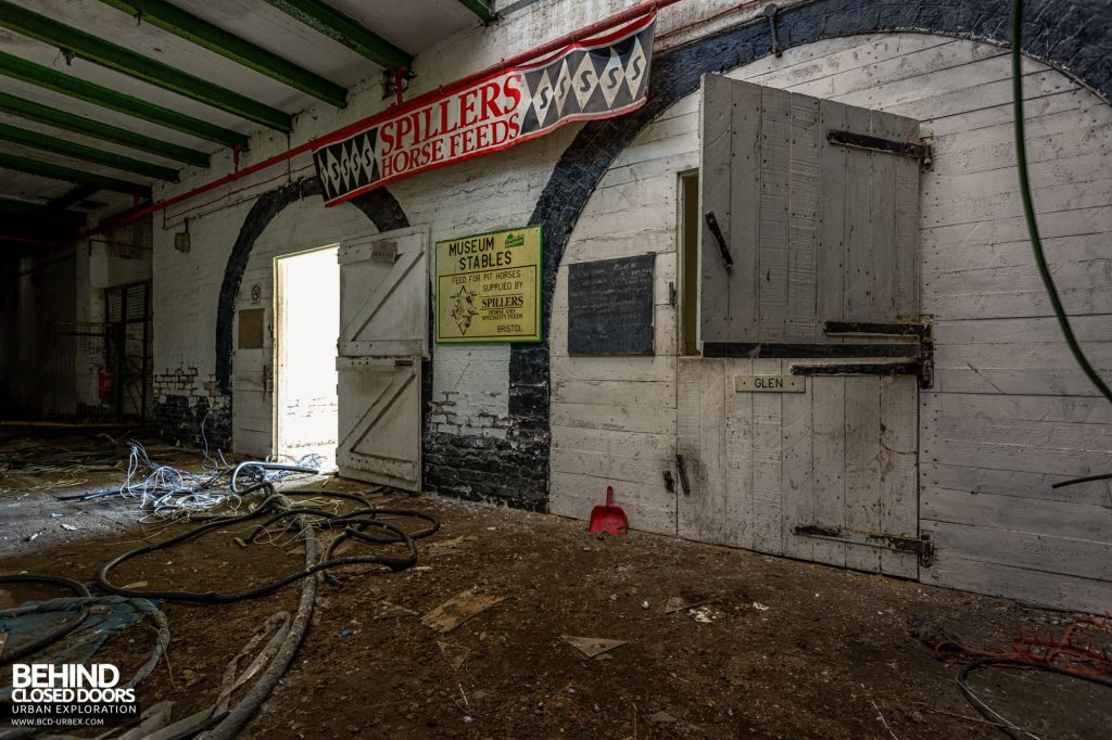 Hesketh Winding House - The stables for the pit horses were located on the ground floor of the winding house