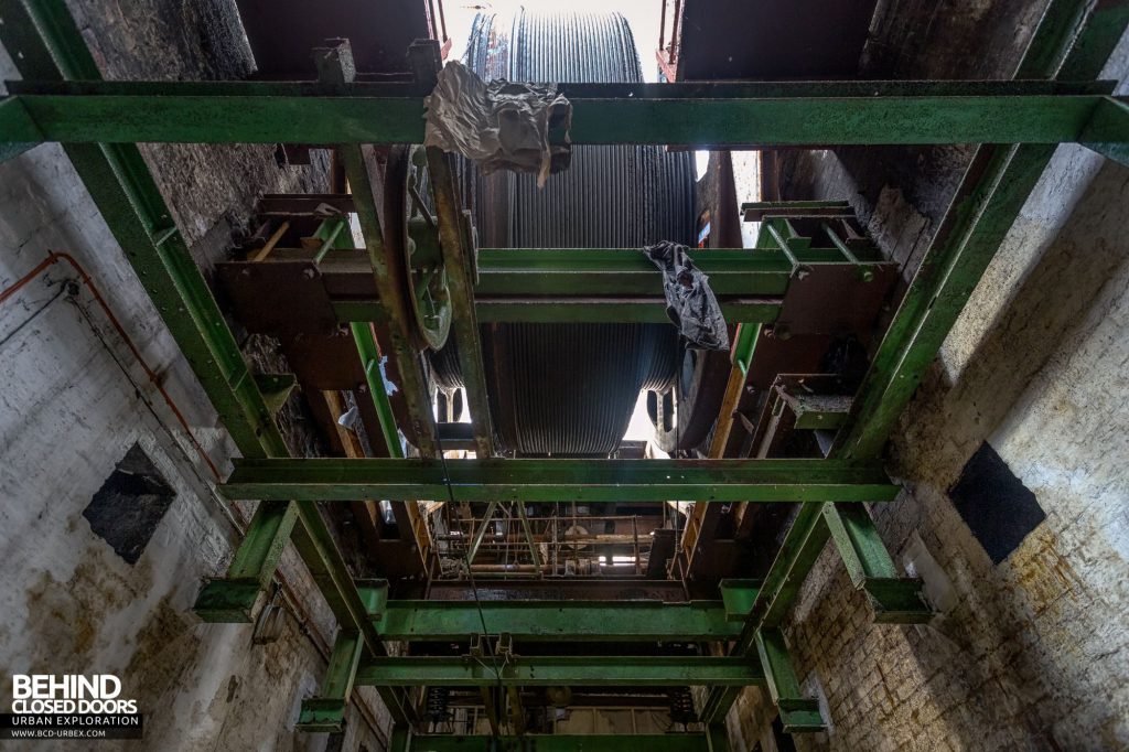 Hesketh Winding House - Underside of the winder