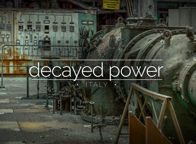 Decaying Italian Power Plant, Italy