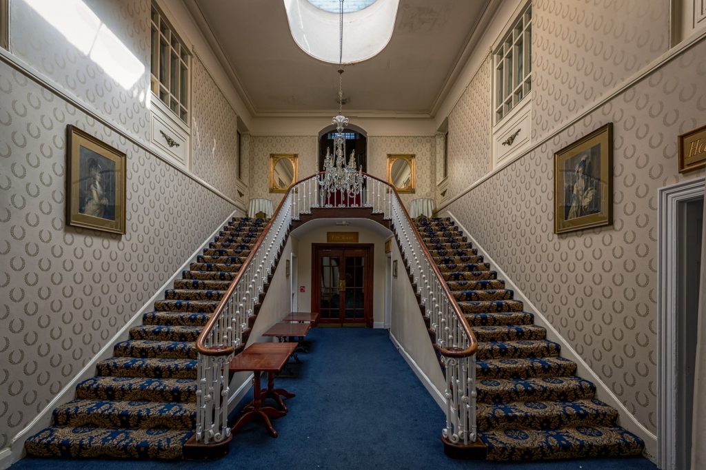 Royal Hotel - The double staircase