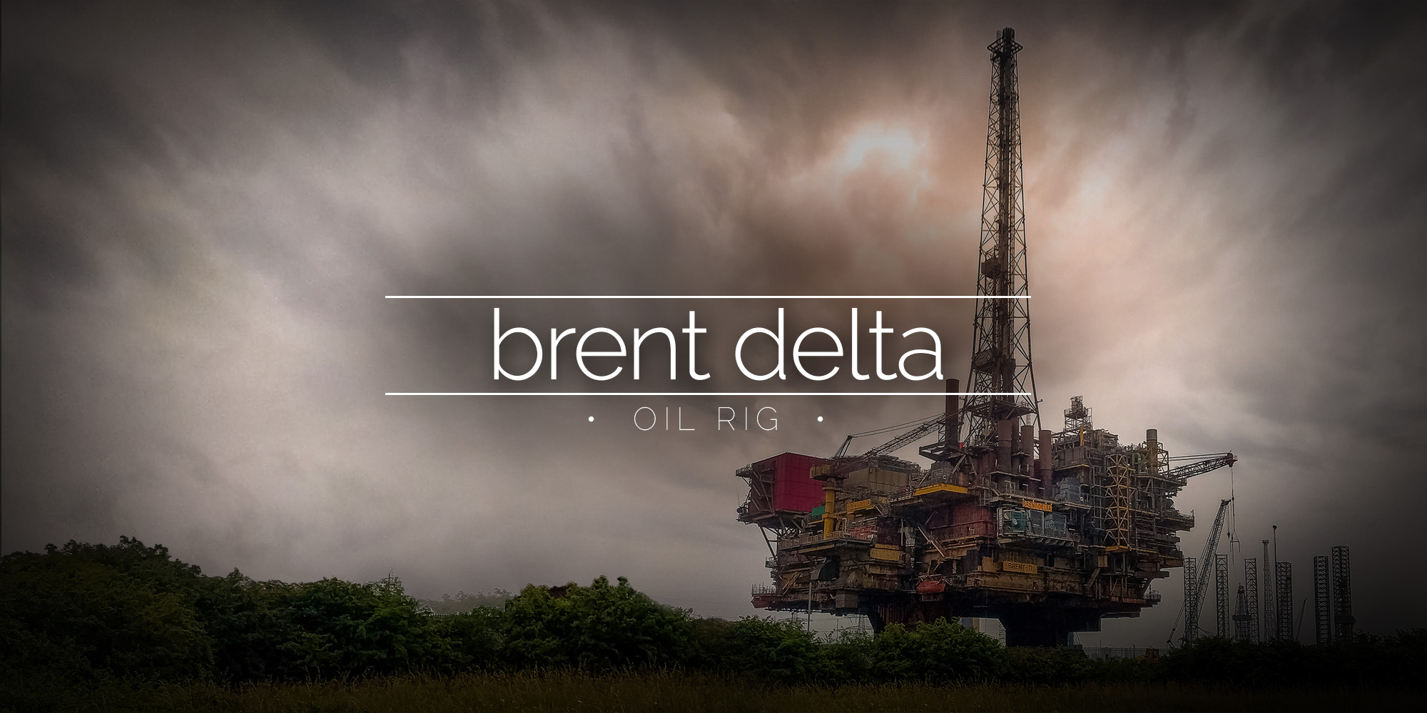 Brent Delta Oil Platform