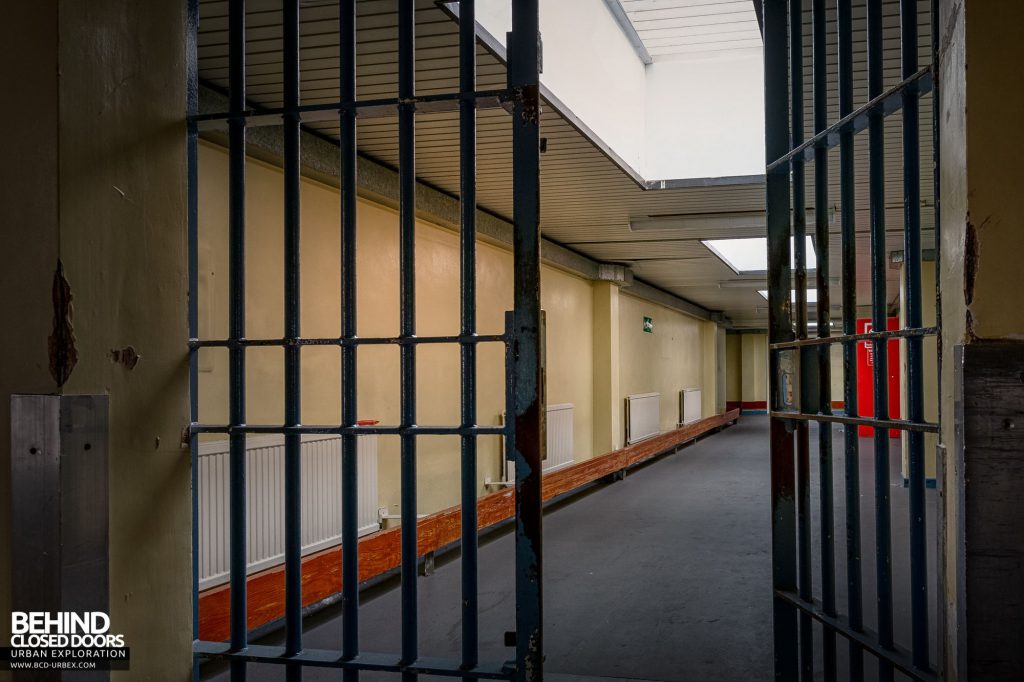 Holloway Prison - Corridors lead into the prison