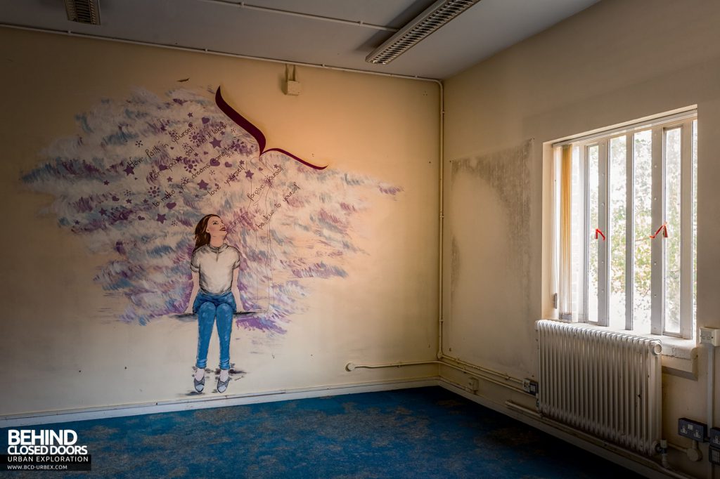 Holloway Prison - Mural inside one of the rooms