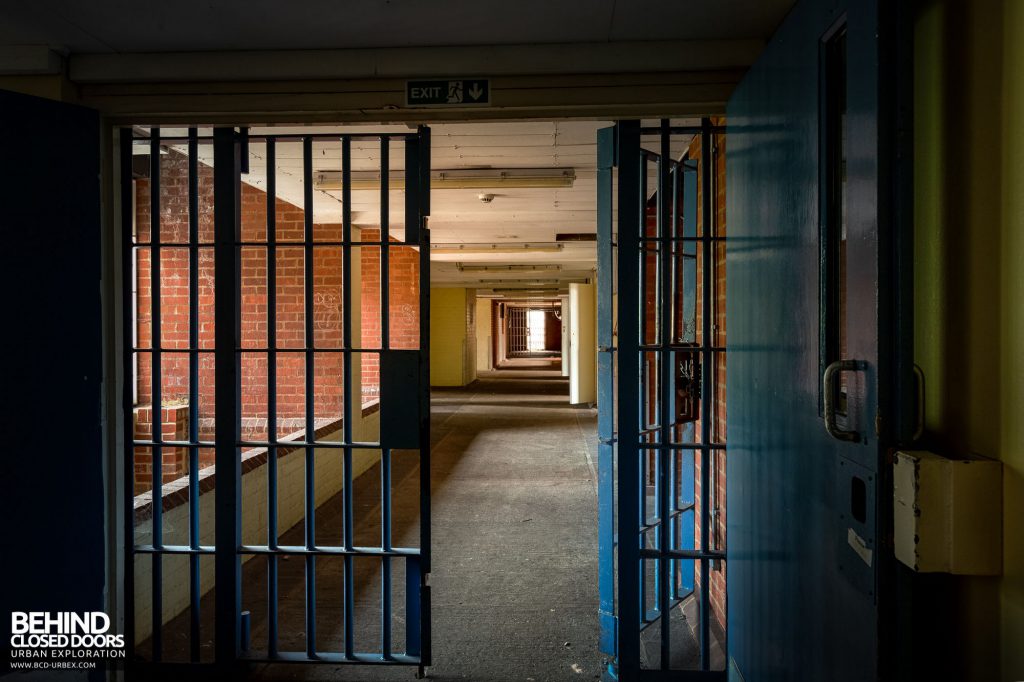 Holloway Prison -Bars and gates inside the prison