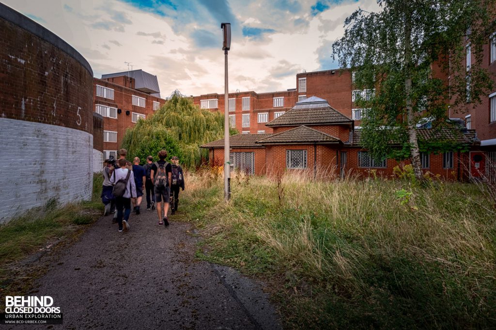 Holloway Prison - Wandering between the modern buildings within the prison grounds