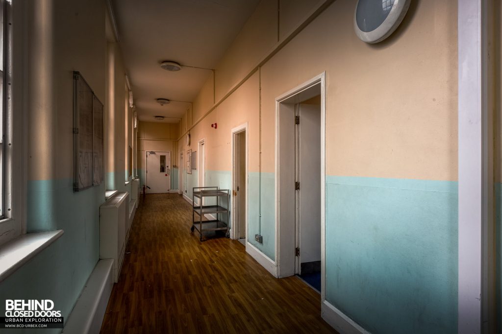 Whitchurch Hospital - A corridor on another ward