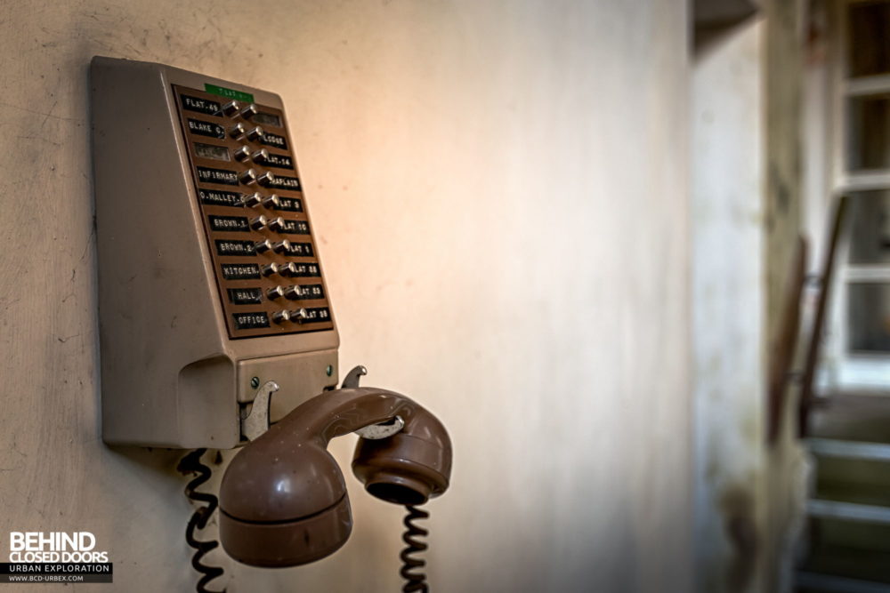 Castle MacGarrett, Ireland - These telephones were positioned throughout the house