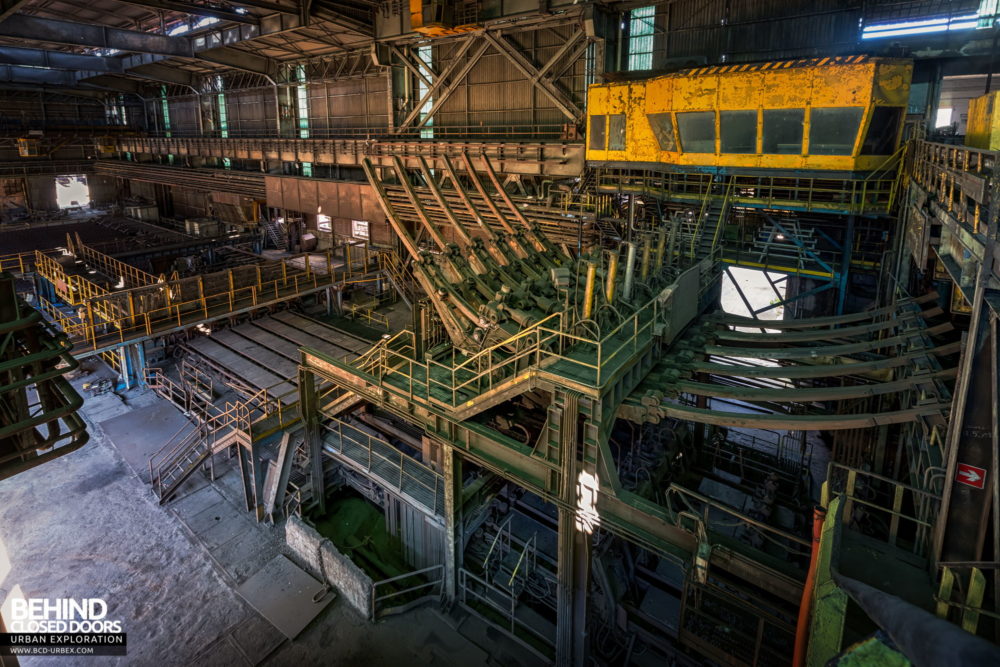 Lucchini Steel Works, Piombino - Finishing area