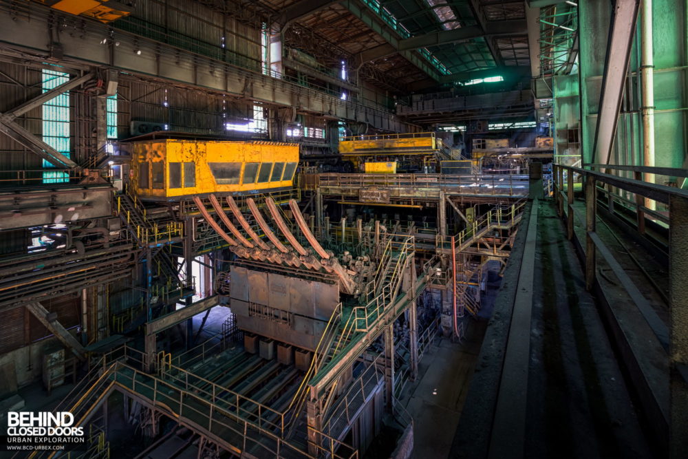Lucchini Steel Works, Piombino - Finishing area
