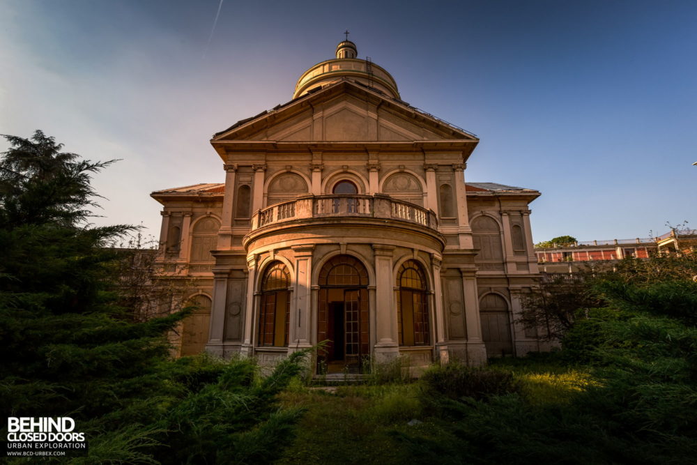 Tuberculosis Sanatorium / Hospital, Italy - Exterior of the chapel
