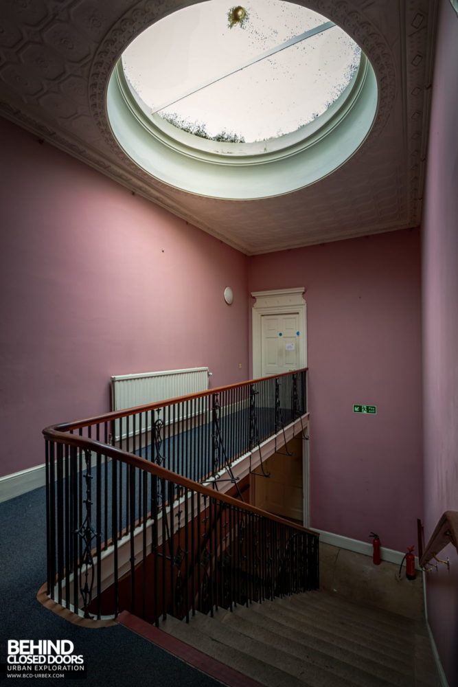 Papworth Hall - Staircase and Skylight