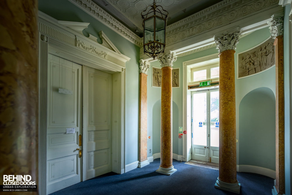 Papworth Hall - The grand entrance hall