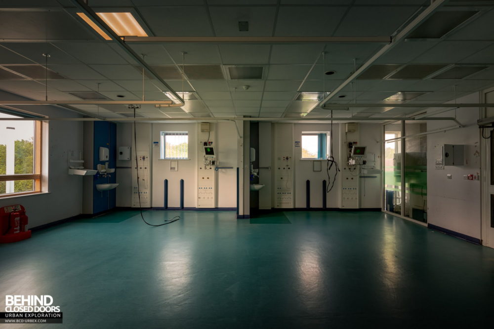 Royal Papworth Hospital - Some of the wards had been fully emptied out