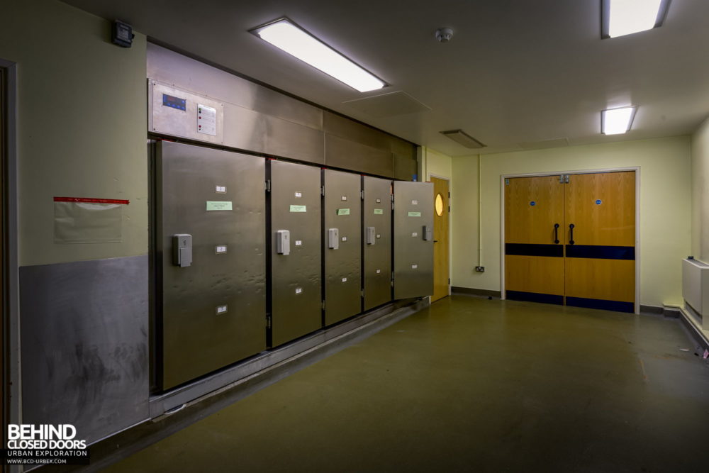 Royal Papworth Hospital - Mortuary body storage room
