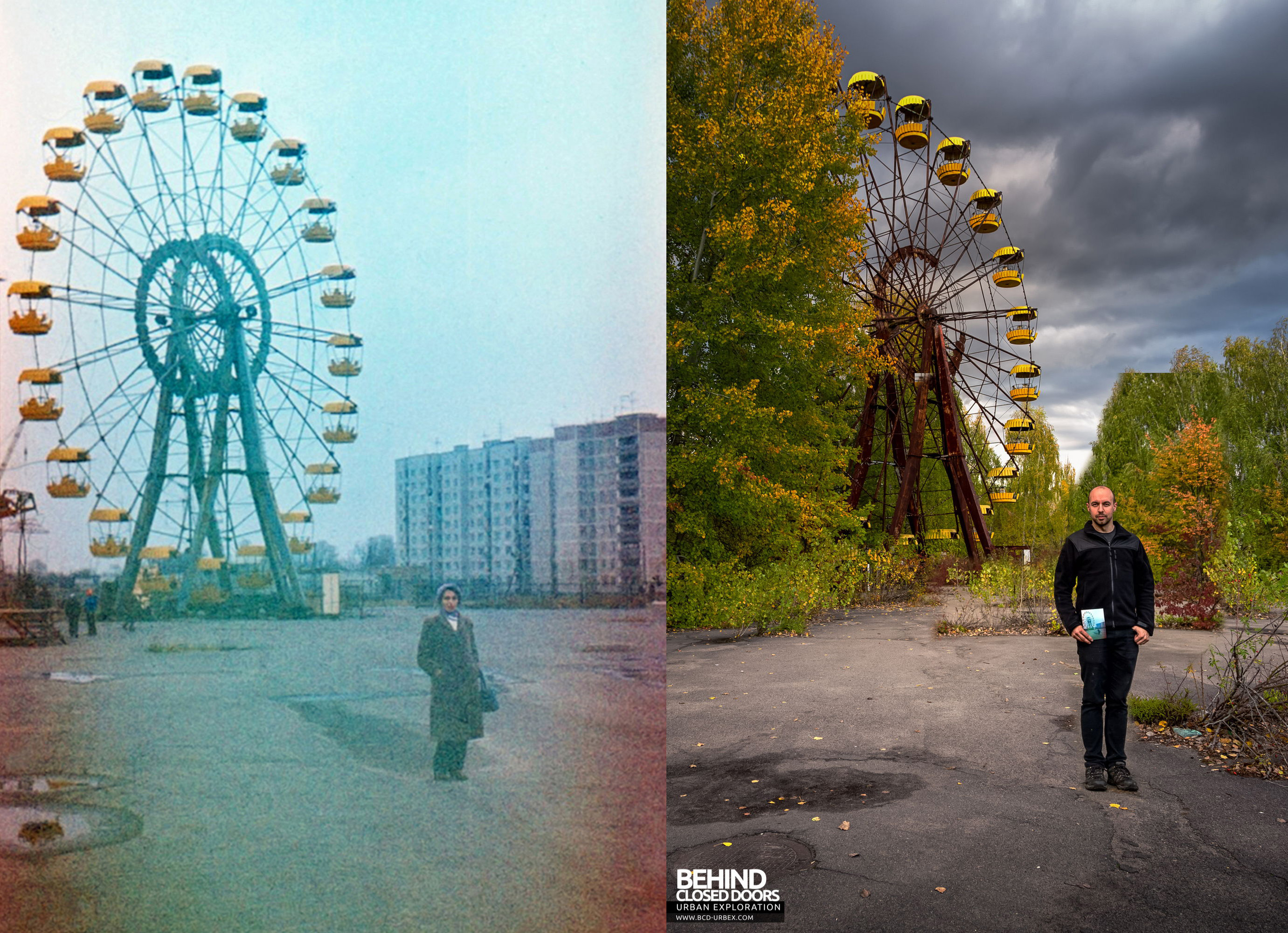 before and after chernobyl disaster